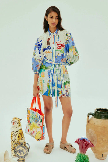 NADIA MINI SHIRTDRESS-SHIRTDRESS-ALEMAIS-Debs Boutique